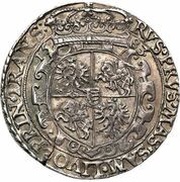 Talar koronny - Stefan Batory Olkusz mint, Polish–Lithuanian Commonwealth, 1581-1583 reverse image