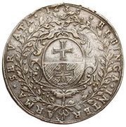 Talar elbląski - Władysław IV Waza Elbląg mint, Polish–Lithuanian Commonwealth, 1636 reverse image