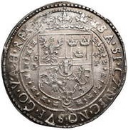 Talar koronny - Jan II Kazimierz Waza Kraków mint, Polish–Lithuanian Commonwealth, 1649 reverse image