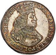 Talar elbląski - Jan II Kazimierz Waza Elbląg mint obverse image