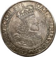 Talar koronny - Jan II Kazimierz Waza Poznań mint obverse image