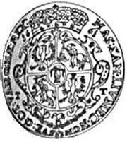 Talar koronny - Jan II Kazimierz Waza Bydgoszcz mint, Polish–Lithuanian Commonwealth, 1661 reverse image