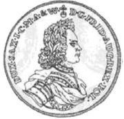 Talar - August II Mocny Drezno mint obverse image