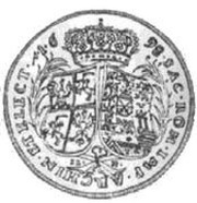 Talar - August II Mocny Drezno mint, Polish–Lithuanian Commonwealth, 1698-1705 reverse image