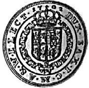 Talar koronny - August II Mocny Lipsk mint, Polish–Lithuanian Commonwealth, 1702 reverse image