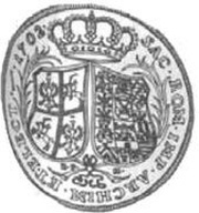 Talar - August II Mocny Lipsk mint, Polish–Lithuanian Commonwealth, 1702 reverse image