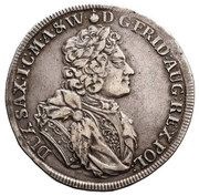 Talar - August II Mocny Drezno mint obverse image