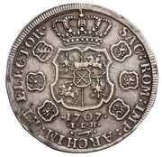 Talar - August II Mocny Drezno mint, Polish–Lithuanian Commonwealth, 1706-1707 reverse image
