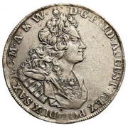 Talar - August II Mocny Drezno mint obverse image
