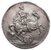 Talar wikariacki - August II Mocny Drezno mint obverse image