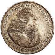 Talar - August II Mocny Drezno mint obverse image
