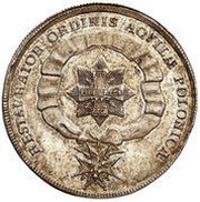 Talar - August II Mocny Drezno mint, Polish–Lithuanian Commonwealth, 1713 reverse image