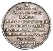 Talar - August II Mocny Drezno mint obverse image