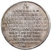 Talar - August II Mocny Drezno mint obverse image