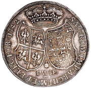 Talar - August III Sas Drezno mint, Polish–Lithuanian Commonwealth, 1734-1755 reverse image