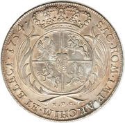Talar - August III Sas Lipsk mint, Polish–Lithuanian Commonwealth, 1754-1755 reverse image