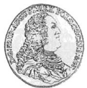 Talar - August III Sas Drezno mint obverse image