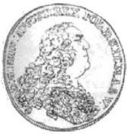 Talar - August III Sas Lipsk mint obverse image