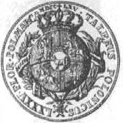 Talar koronny - / Morikofera / - Stanisław August Poniatowski London mint reverse image