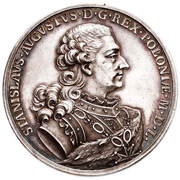 Talar koronny - / Morikofera / - Stanisław August Poniatowski London mint obverse image