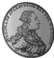 Talar koronny - Stanisław August Poniatowski Warszawa mint obverse image