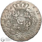 Talar koronny - Stanisław August Poniatowski Warszawa mint, Polish–Lithuanian Commonwealth, 1768-1782 reverse image
