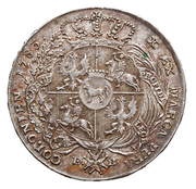Talar koronny - Stanisław August Poniatowski Warszawa mint, Polish–Lithuanian Commonwealth, 1783-1785 reverse image