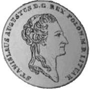 Talar koronny - Stanisław August Poniatowski Warszawa mint obverse image