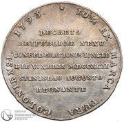 Talar Targowicki - Stanisław August Poniatowski Warszawa mint, Polish–Lithuanian Commonwealth, 1793 reverse image