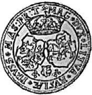 Półtoratalar litewski - Stefan Batory Wilno mint, Polish–Lithuanian Commonwealth, 1580 reverse image
