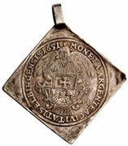 Półtoratalar elbląski - Jan II Kazimierz Waza Elbląg mint, Polish–Lithuanian Commonwealth, 1651 reverse image