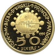 50 Diners - Joan Martí i Alanis Antoni Gaudí obverse image