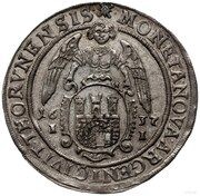 Dwutalar toruński - Władysław IV Waza Toruń mint, Polish–Lithuanian Commonwealth, 1637 reverse image