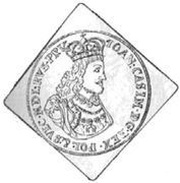 Dwutalar elbląski - Jan II Kazimierz Waza Elbląg mint obverse image