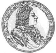 Dwutalar - August II Mocny Drezno mint obverse image