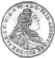 2 Talar - August III Sas Drezno mint obverse image