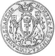 Czterotalar gdański - Jan II Kazimierz Waza Gdańsk mint, Polish–Lithuanian Commonwealth, 1650 reverse image