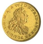 Półdukat - August III Sas Drezno mint obverse image