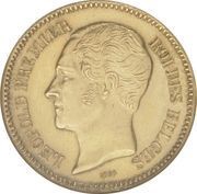 ½ Franc - Léopold I Pattern obverse image