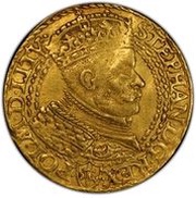 Dukat pruski - Stefan Batory Malbork mint obverse image
