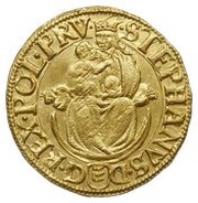 Ducat - Stefan Batory Nagybanya mint obverse image