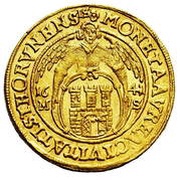 Dukat toruński - Władysław IV Waza Toruń mint, Polish–Lithuanian Commonwealth, 1640-1648 reverse image