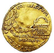Dukat koronacyjny - Jan II Kazimierz Waza obverse image