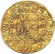 Dukat koronny - Jan II Kazimierz Waza Kraków mint, Polish–Lithuanian Commonwealth, 1649 reverse image