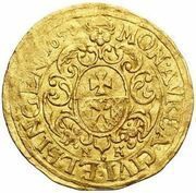 Dukat elbląski - Jan II Kazimierz Waza Elbląg mint, Polish–Lithuanian Commonwealth, 1658-1663 reverse image
