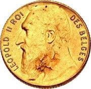 50 Centimes - Léopold II Pattern - French text obverse image