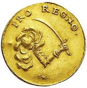 Ducat - August II Mocny Drezno mint, Polish–Lithuanian Commonwealth, 1697 reverse image