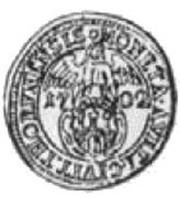 Dukat toruński - August II Mocny Toruń mint, Polish–Lithuanian Commonwealth, 1702 reverse image