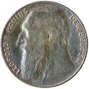 50 Centimes - Léopold II Dutch text obverse image