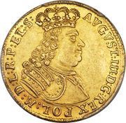 Ducat - August III Sas Gdańsk mint obverse image